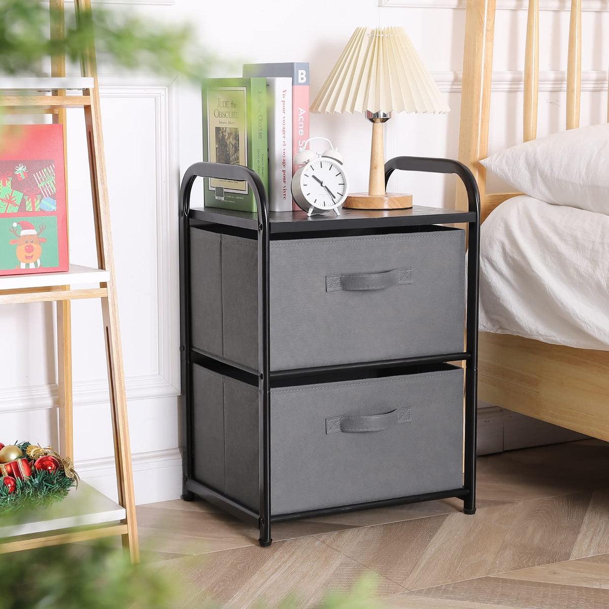 Sturdy MAX Houser dresser metal frame top for durable daily use.