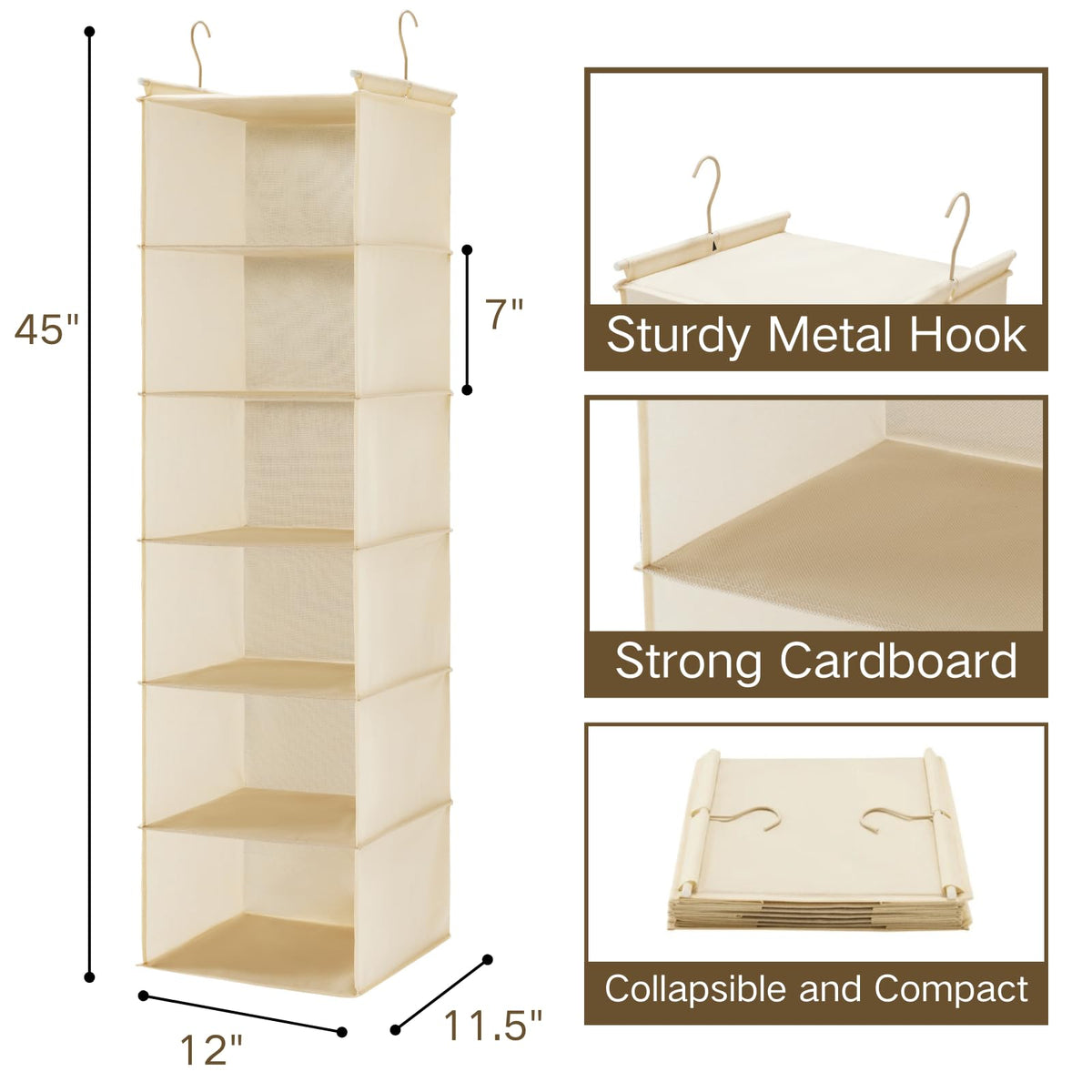 MAX Houser foldable design folds flat for storage or travel use.