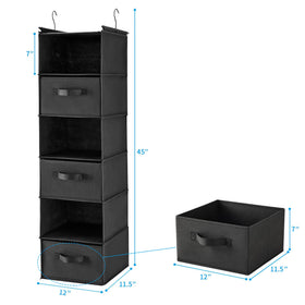 Open shelving design from MAX Houser provides quick access to clothes.