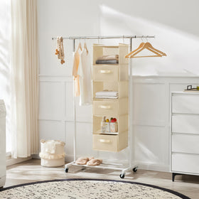 MAX Houser removable drawers keep socks and underwear neatly stored