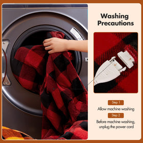 MAXEVE blanket stored neatly demonstrates space-saving storage solution