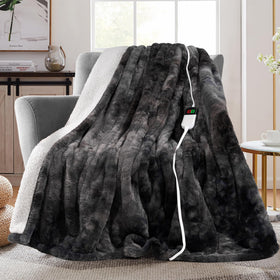 MAXEVE electric heated throw – overall view for couch warmth