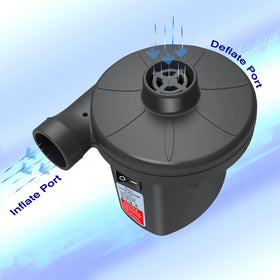 MAXEVER Quick-Fill Pump three-nozzle design enables universal valve compatibility for quick inflations.