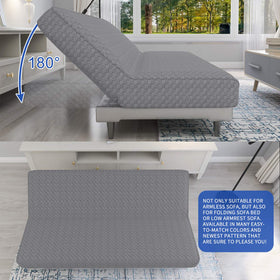 MAXIJIN Futon Cover full coverage design protects upholstery from spills