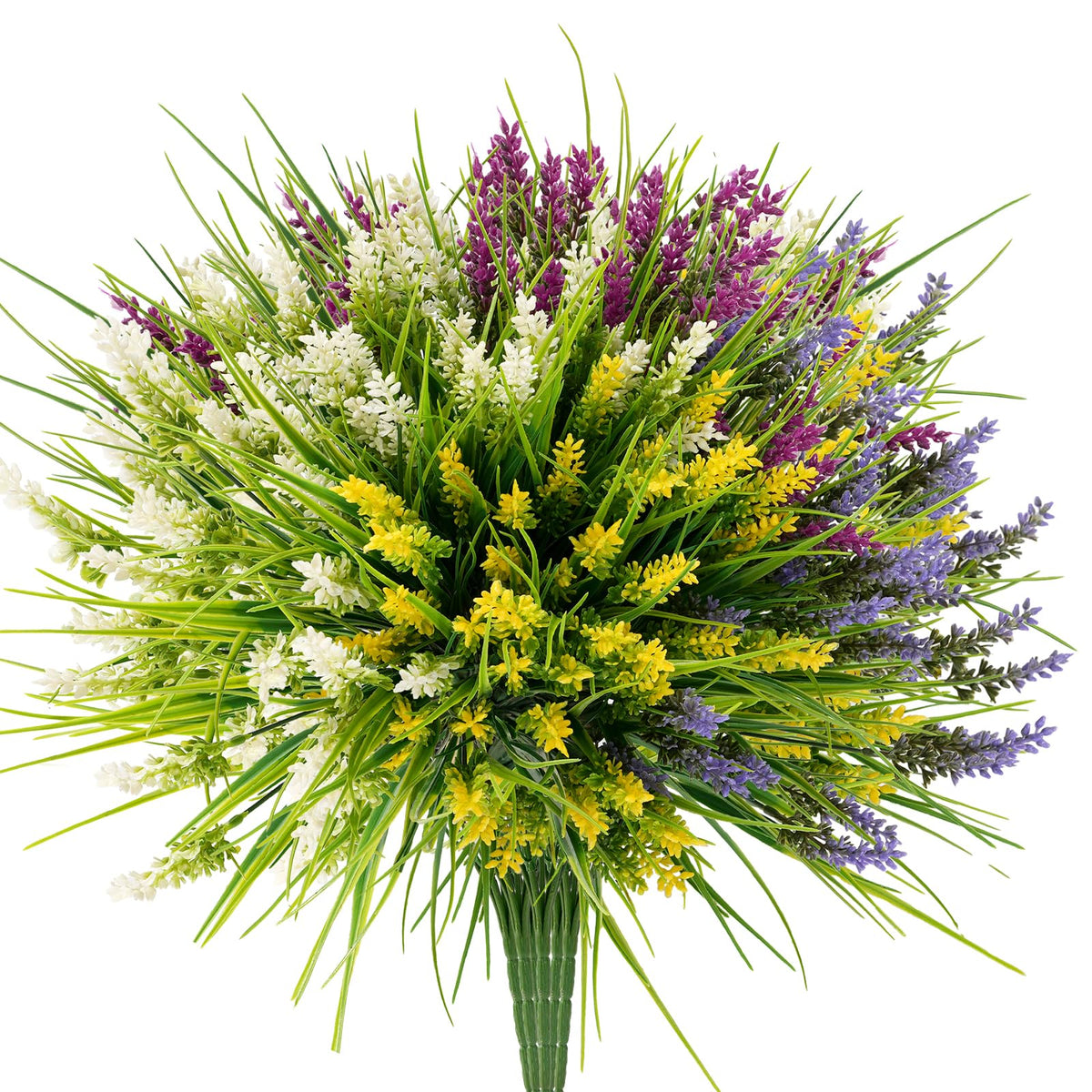 Maxkes lavender bundle sunlit outdoor display for lasting porch color.