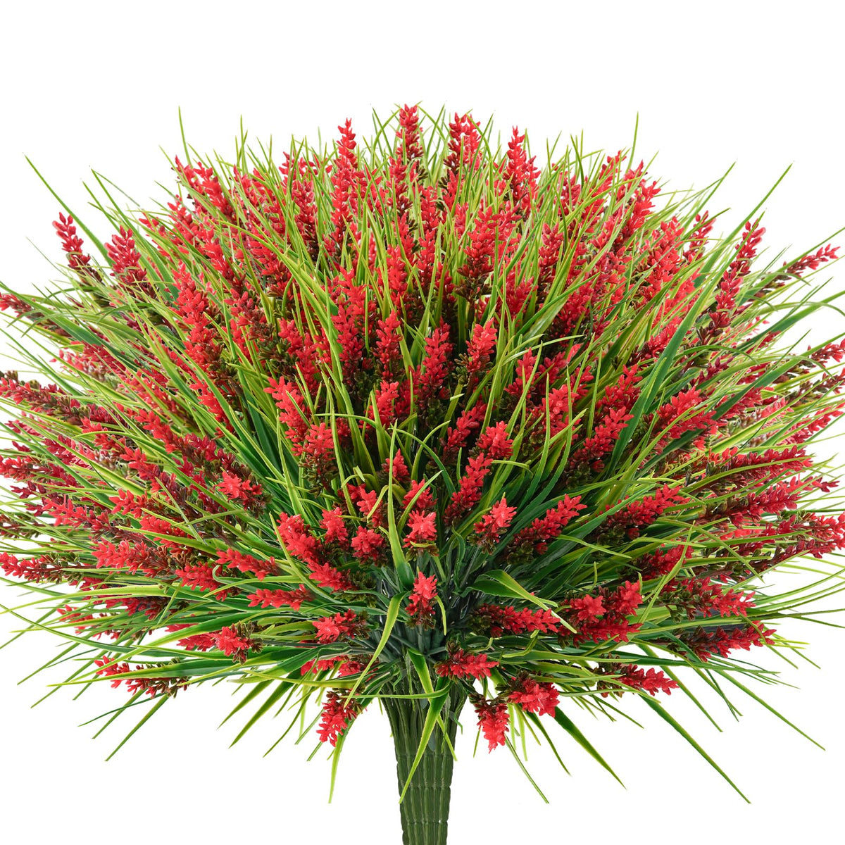 Maxkes lavender bundles for outdoor decor, UV-stable and maintenance-free.
