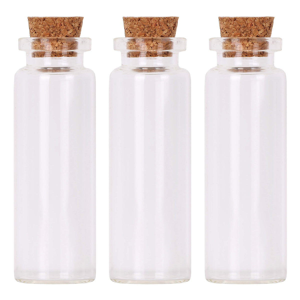 MaxMau store decor bottles add tiny display accents for products or crafts.