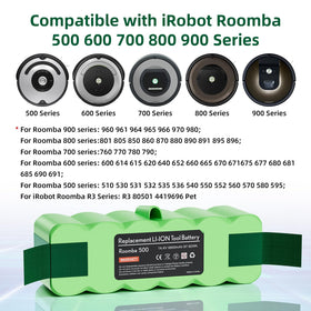 Maxofpowr Roomba compatibility across 500–900 series for versatile care