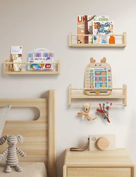 Maxpeuvon natural pine wood finish adds warm, timeless look