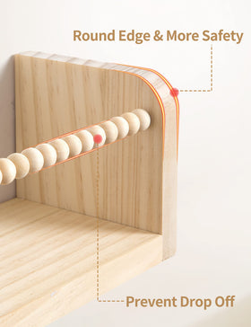 Maxpeuvon shelves offering 22 lb capacity for daily storage needs