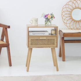 MaxSmeo Bedside table ideal for small spaces and cozy corners.