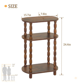 MaxSmeo narrow side table placed between sofa and chair