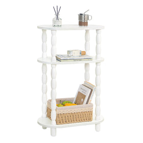 MaxSmeo Narrow Side Table demonstrates space-saving placement beside a couch.