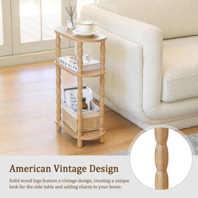 MaxSmeo top-tier space holds a lamp or beverage within easy reach