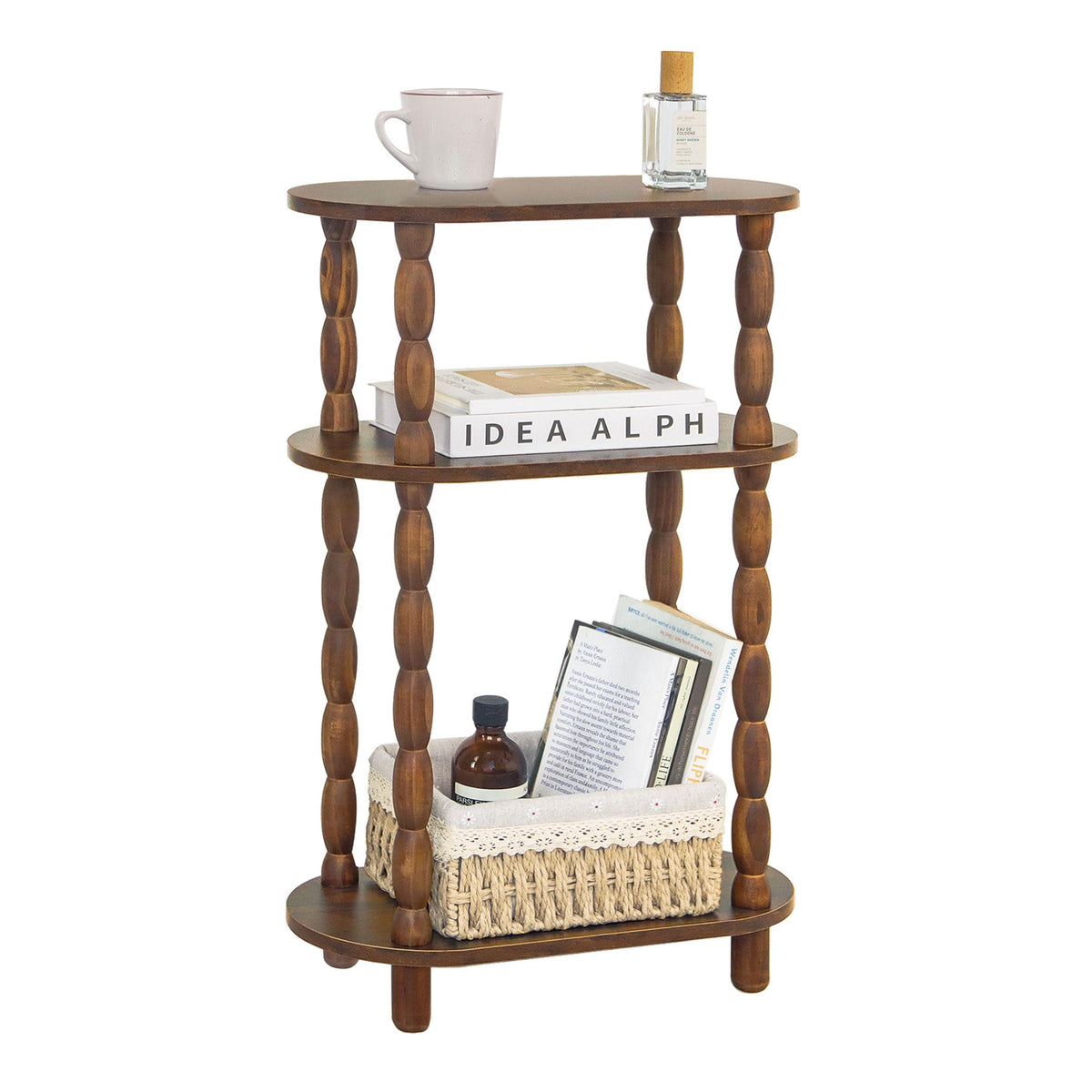 MaxSmeo small narrow side table ready for fast setup in tight spaces