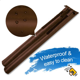 MAXTID compact bottom seal fits beneath most interior doors.