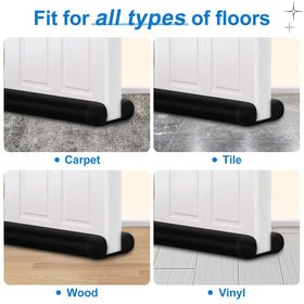 MAXTID interior door seal draft coverage fits most interior doors for improved comfort