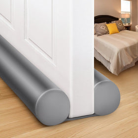 MAXTID large door draft stopper with 2-inch foam seals large gaps reduce drafts.