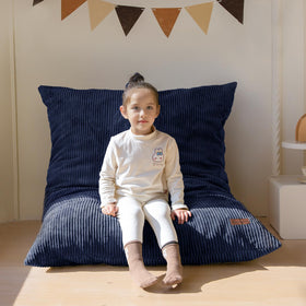 MAXYOYO 3-in-1 bean bag chair in couch mode offers versatile kids seating.