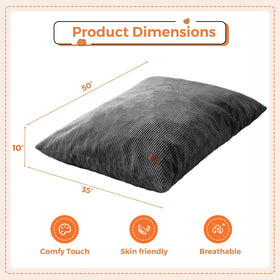 MAXYOYO bean bag chair folds into a lounge for comfy reading sessions.