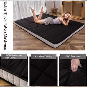 MAXYOYO Futon Mattress square quilting detail provides balanced support and cozy feel.