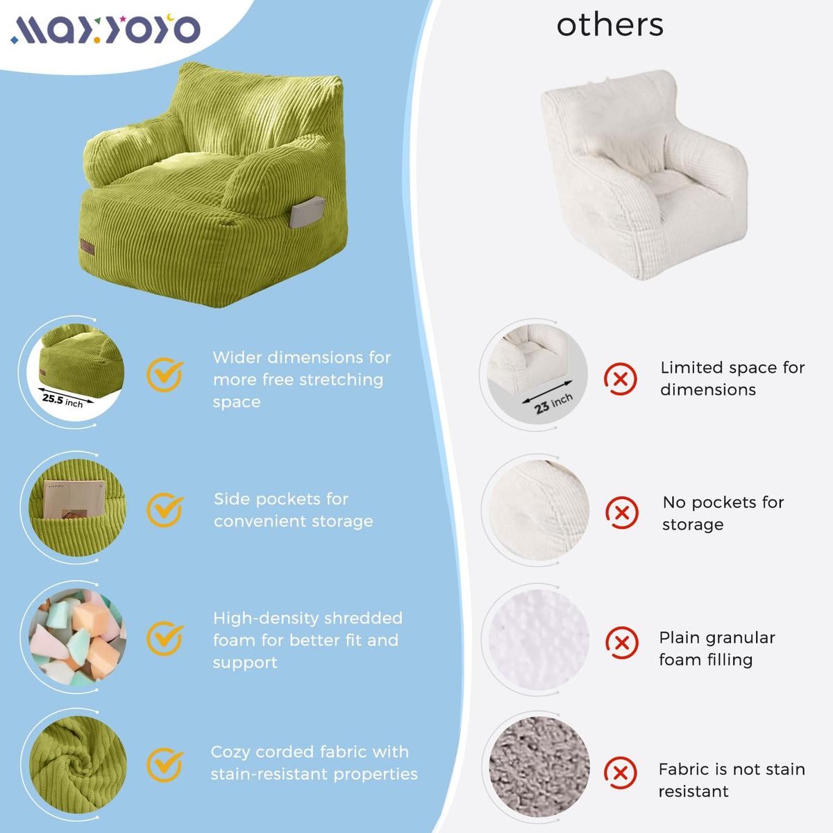 Soft textures enhance cozy playtime in any room.