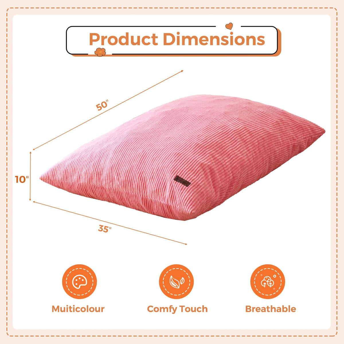 MAXYOYO kids bean bag couch with soft corduroy fabric ready for reading