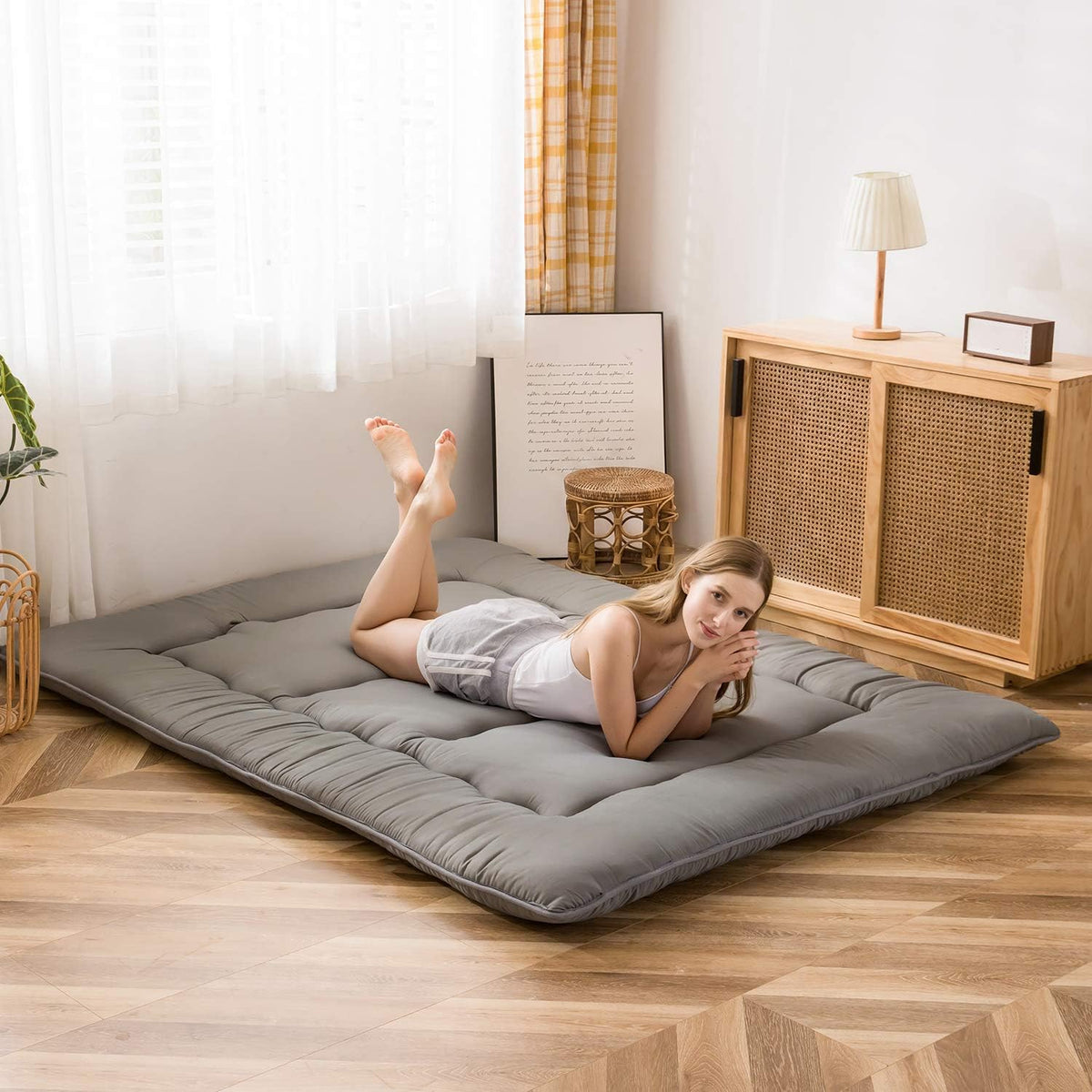 MAXYOYO kids play mat on the floor for safe, flexible fun.