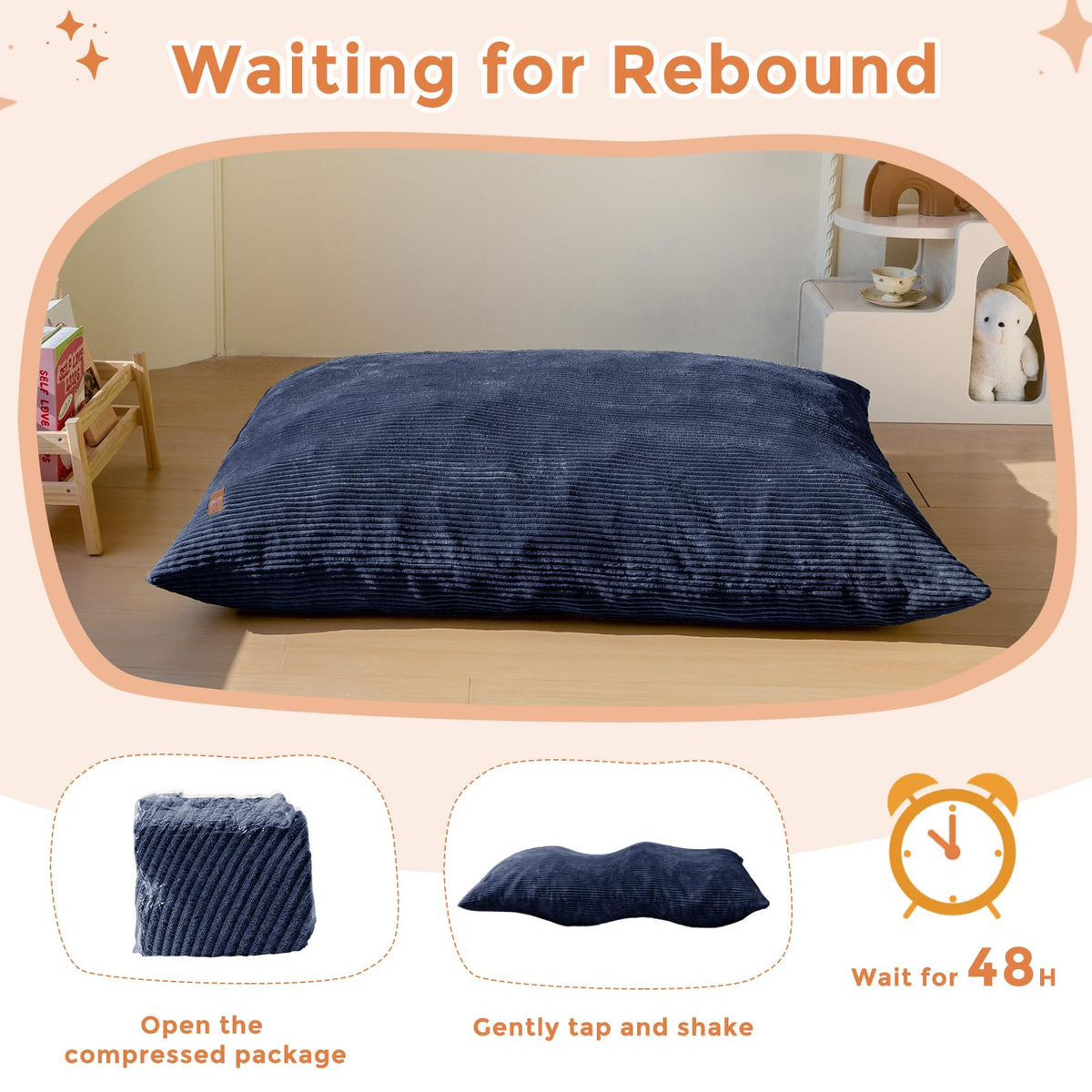 MAXYOYO play mat and lounge setup for imaginative downtime.