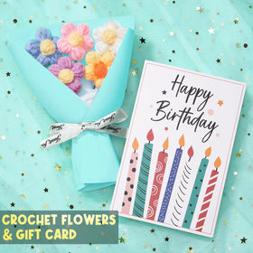 MAYICIVO birthday card and gift box with warm wishes