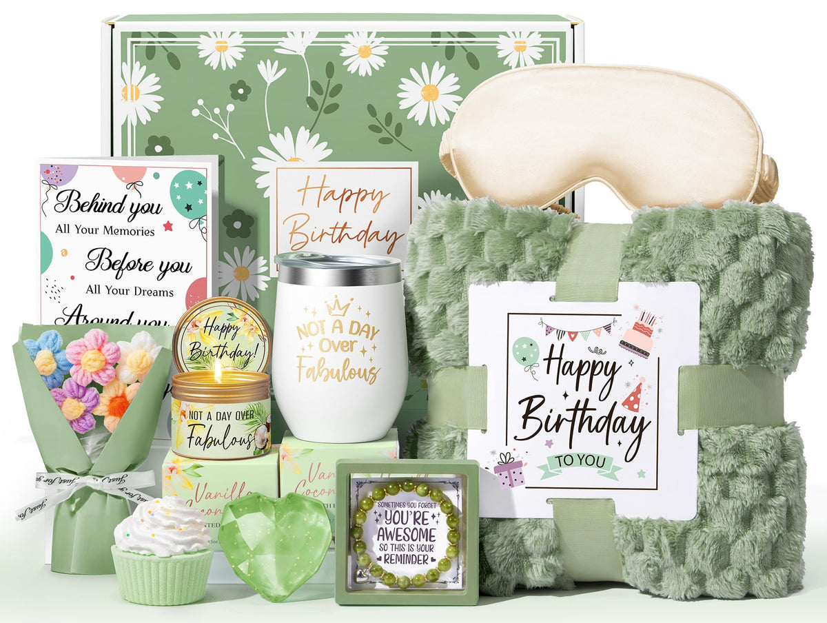 MAYICIVO luxury blanket for warm, cozy birthday moments.