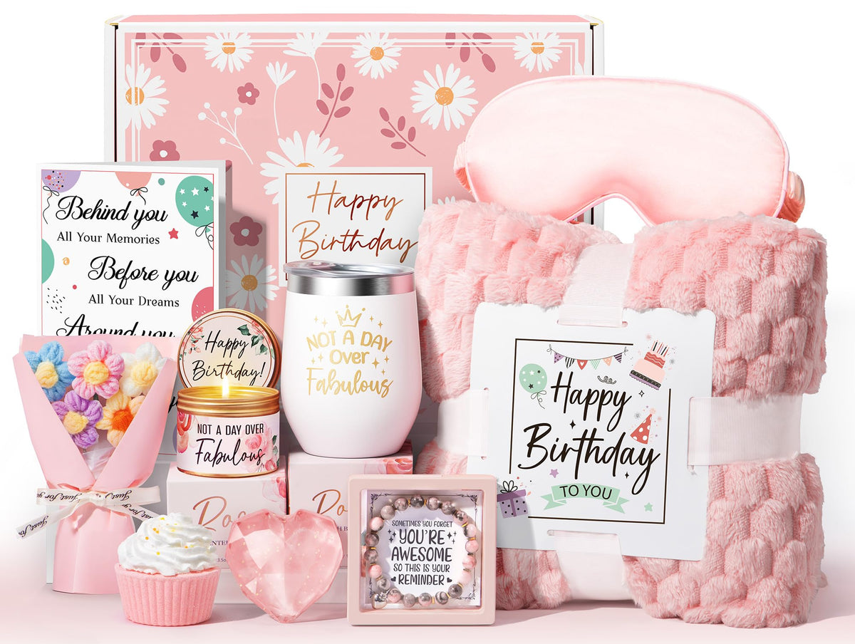 MAYICIVO luxury blanket provides cozy warmth for birthday relaxation