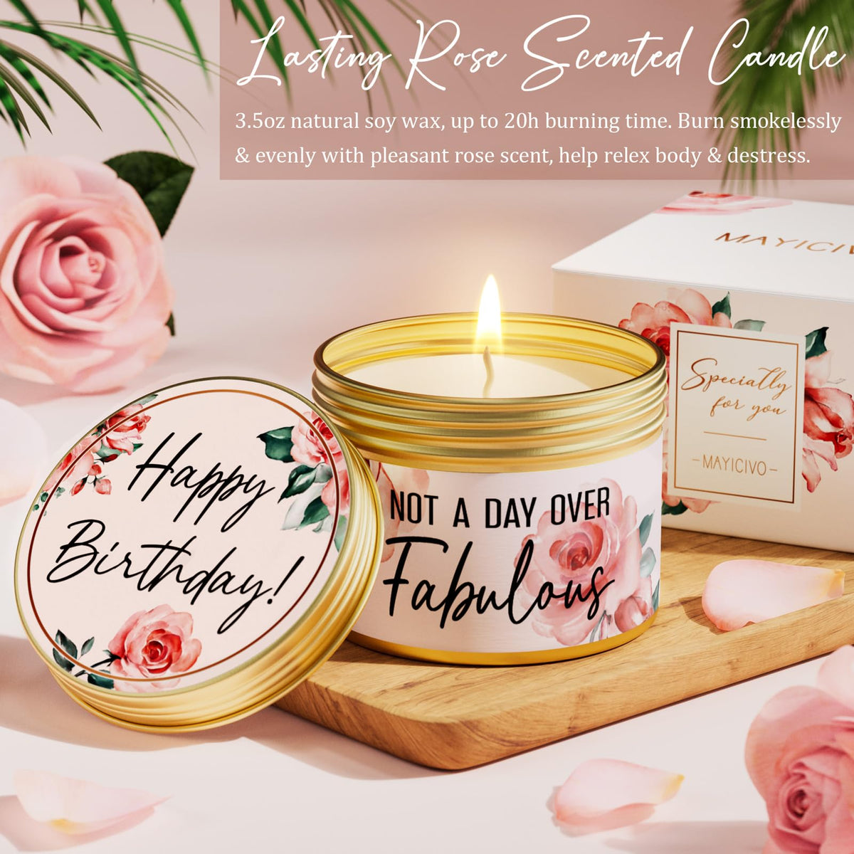 MAYICIVO handmade soap offers gentle cleansing and spa-like ambiance