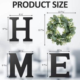 MAYICIVO farmhouse wall decor blends with indoor and outdoor spaces.