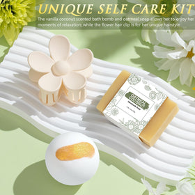 MAYICIVO flower hair clip adds pretty, secure styling.