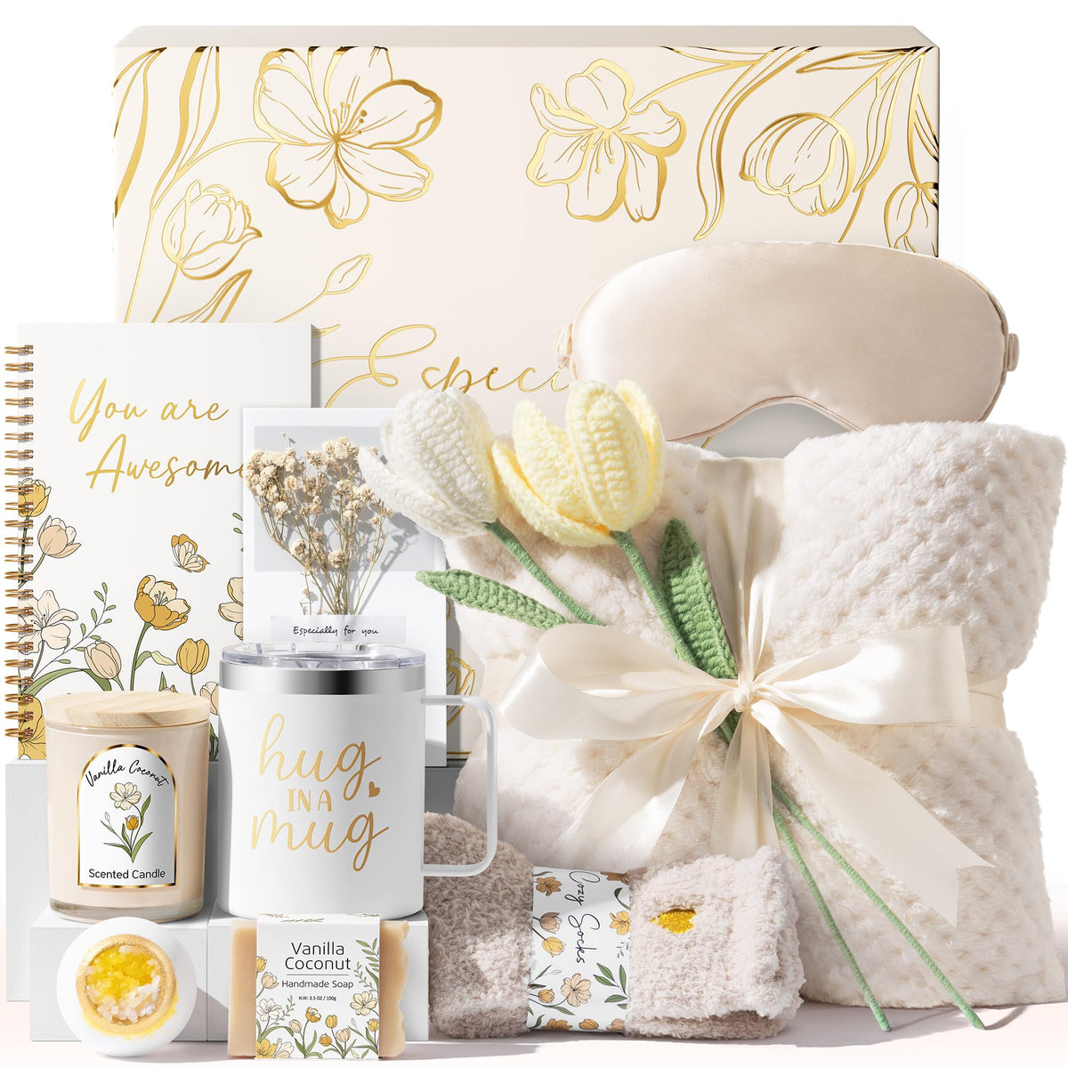 Mayicivo self-care package box—ready for birthday, get-well, or thoughtful friendship gifts.