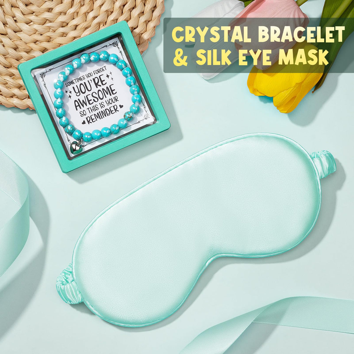MAYICIVO silk eye mask for restful sleep