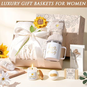 MAYICIVO vanilla coconut scented candle creates a calming spa-like ambiance.