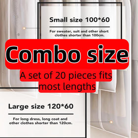 Maylmc full-zipper closure for easy access and secure coverage.