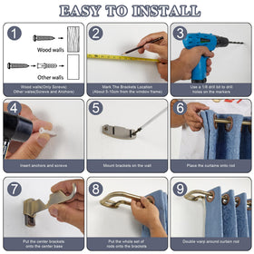 Mayrhyme aluminum brackets resist rust and wall protection