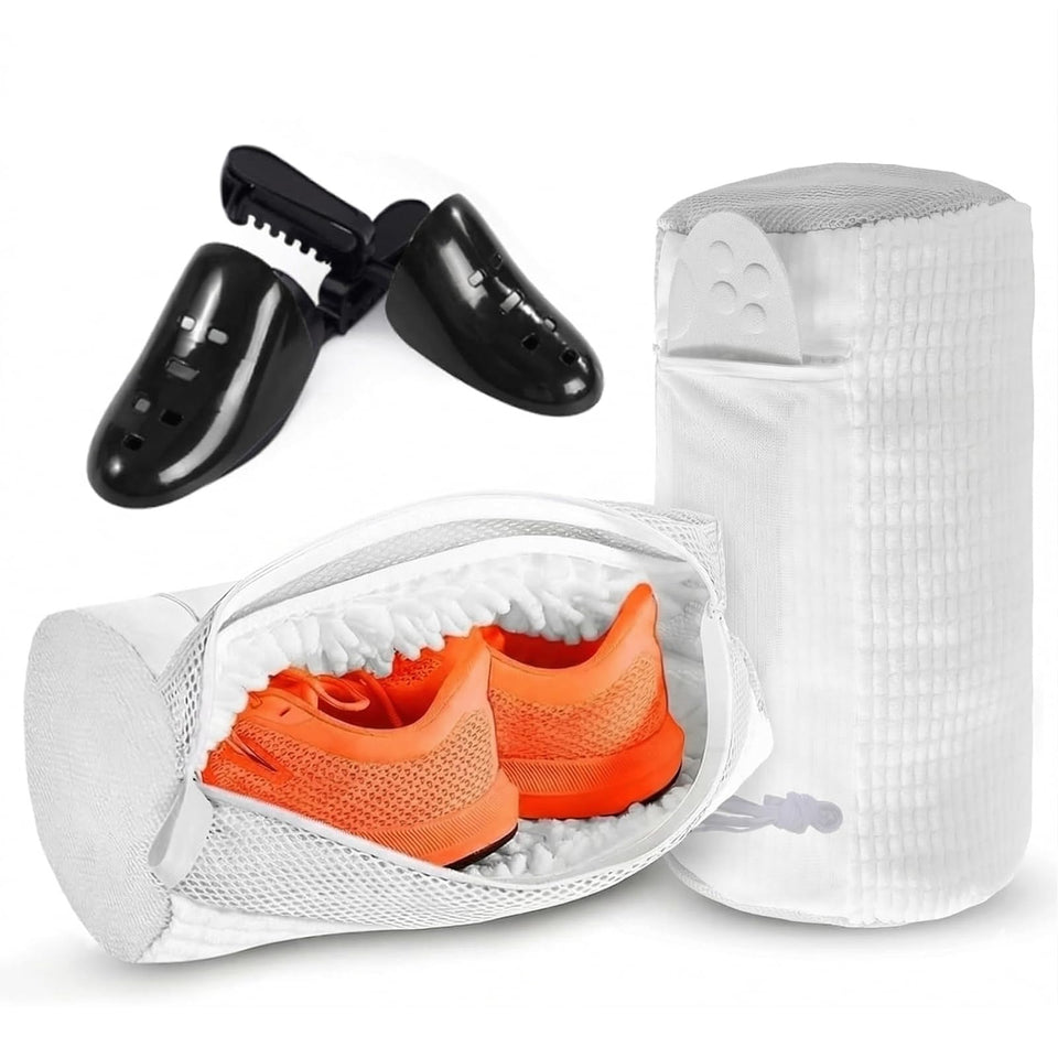 M-Better 2pcs XXL shoe washing bag pack for safe machine cleaning