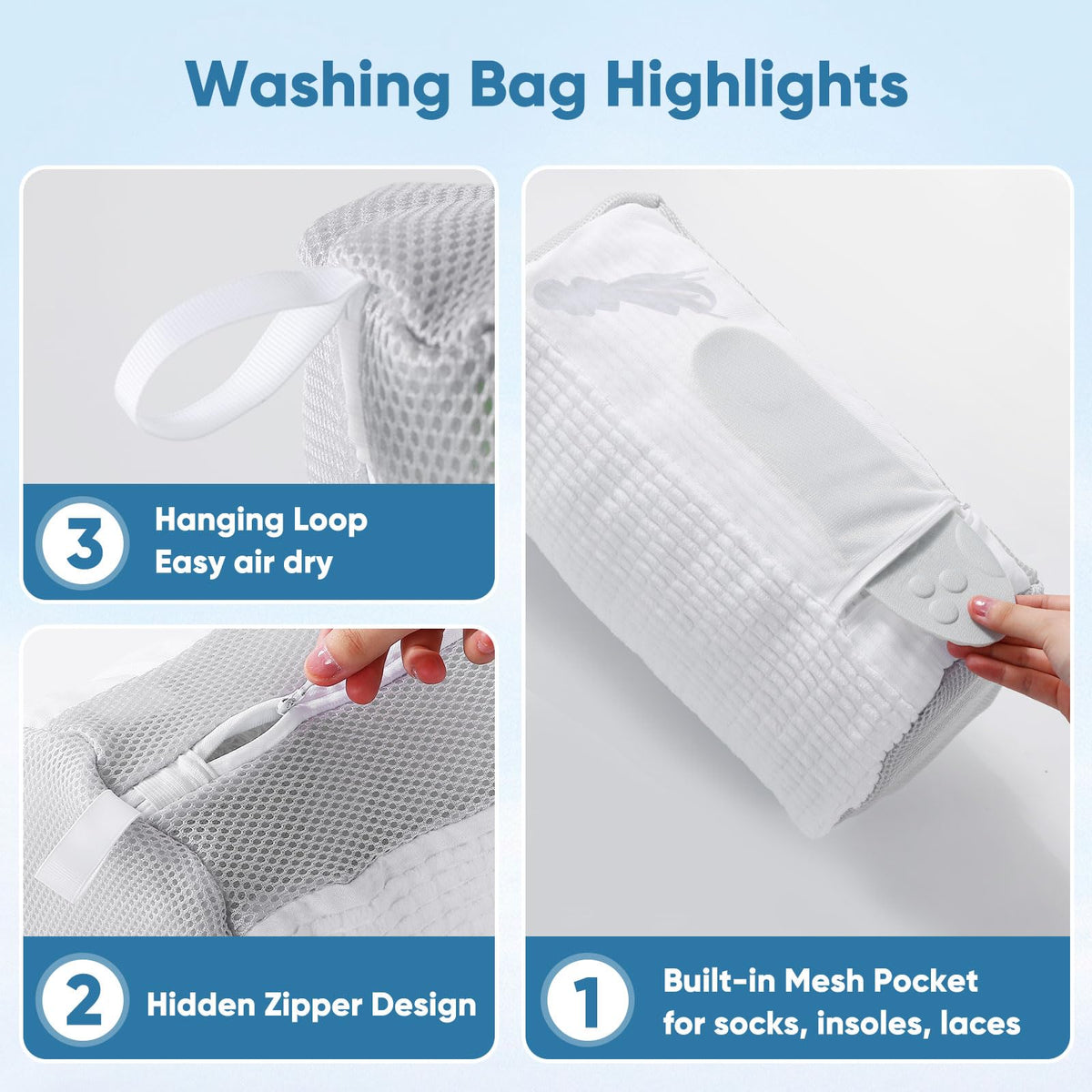 M-Better adjustable shoe trees maintain shape during wash for wrinkle-free results