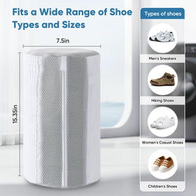 M-Better anti-crease spring-loaded shoe trees prevent deformation during wash