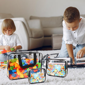 MBJZSL versatile storage bags for toys, books, art supplies and travel.