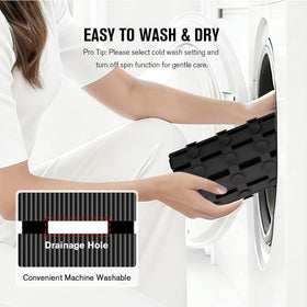 MBOSS mat setup allows multiple pieces to form a larger non-slip surface.