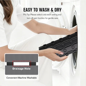 MBOSS mat fits most baths and showers with easy color options.