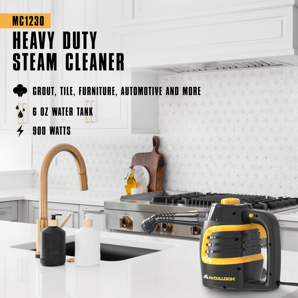McCulloch MC1230 scrub brush for grout and sealed surfaces