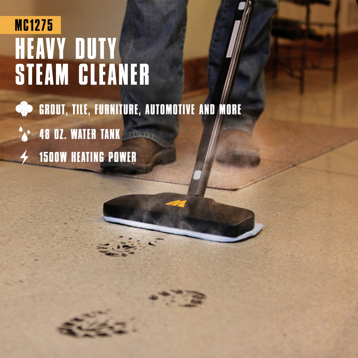 McCulloch MC1275 accessory kit shows versatile tools for various surfaces