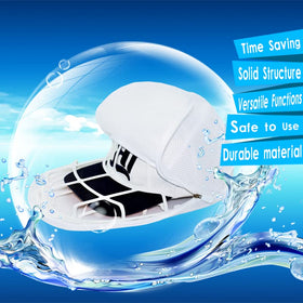 MCHKJ cap rack frame provides sturdy protection while washing various hat shapes.