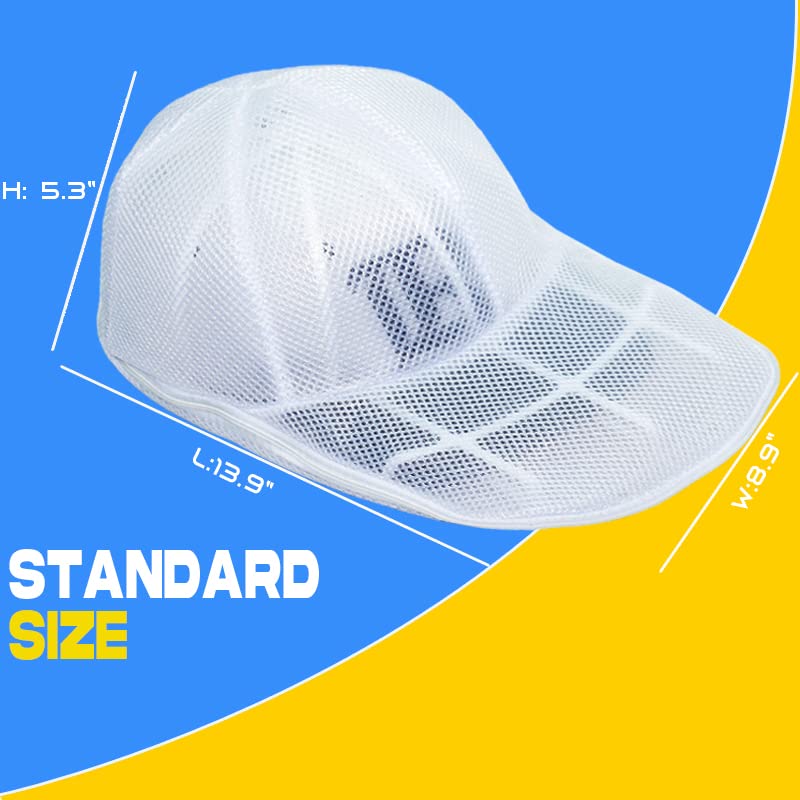 MCHKJ hat wash system keeps structure and shape after cycles.